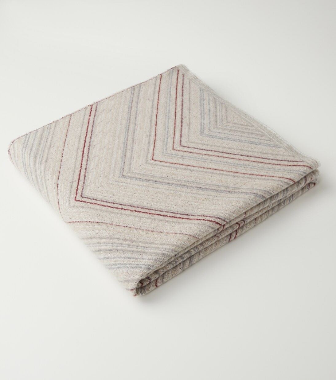 Catullo wool and cashmere throw in beige Missoni Mytheresa