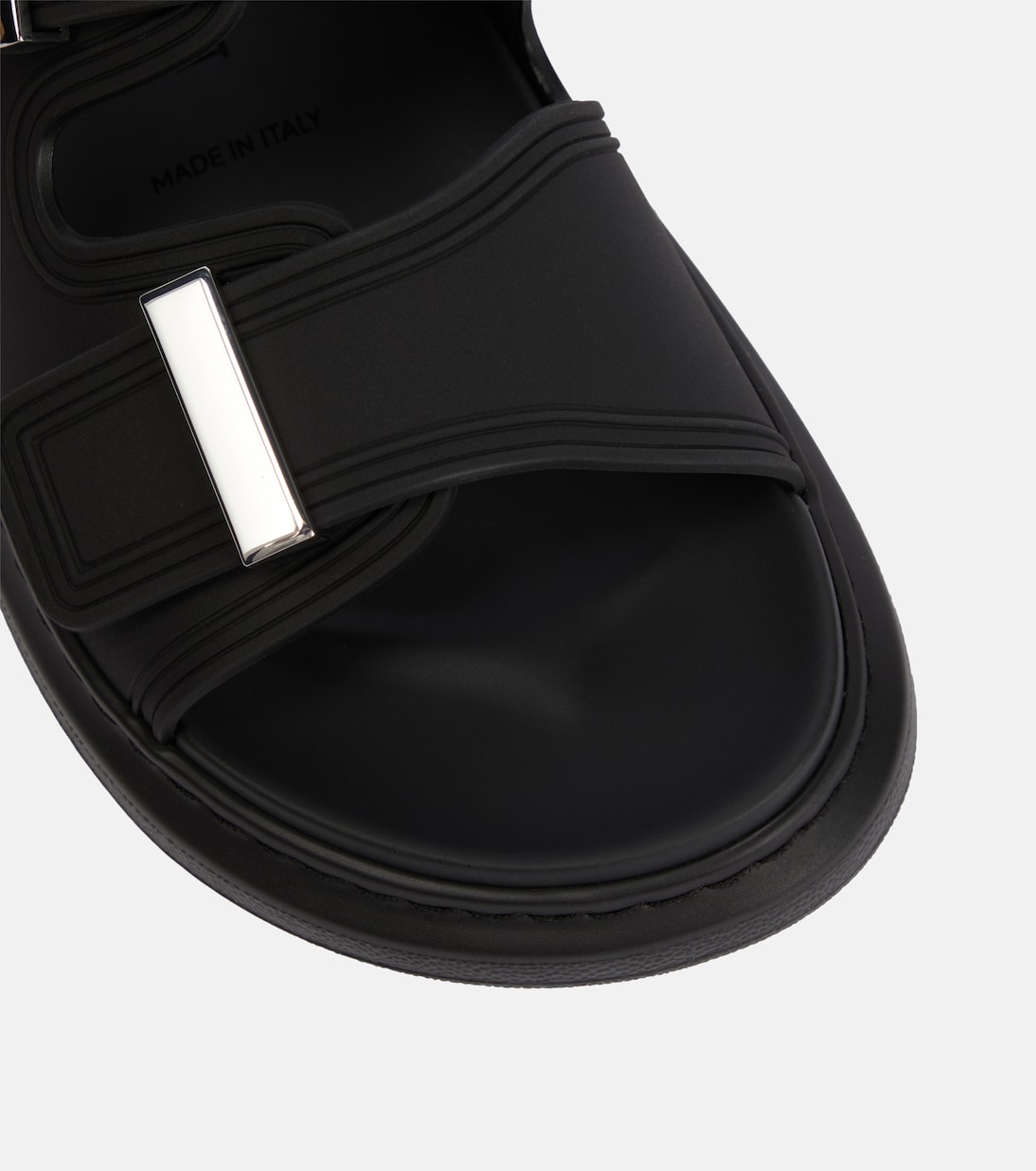 Pantoletten in Schwarz - Alexander Mc Queen | Mytheresa