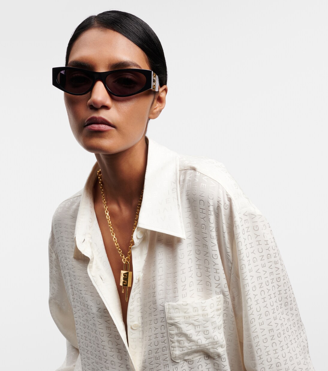 Cat-Eye-Sonnenbrille 4G in Schwarz - Givenchy | Mytheresa 