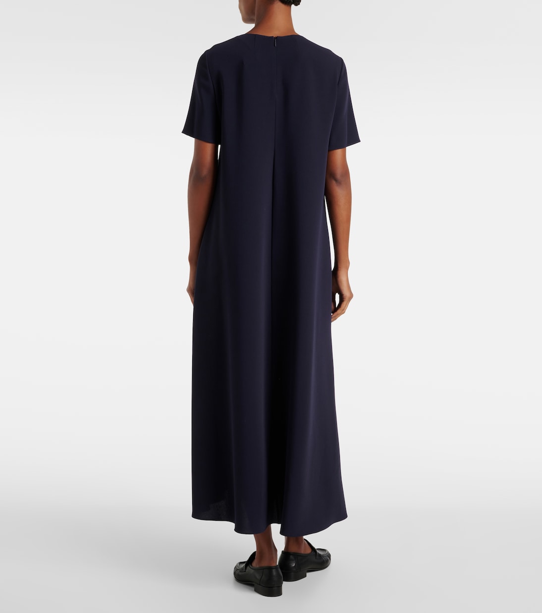 Navy t shirt maxi dress sales