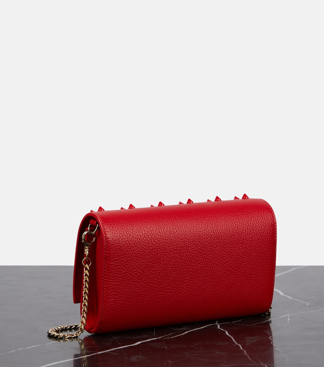 Pochette Paloma en cuir à ornements | Christian Louboutin