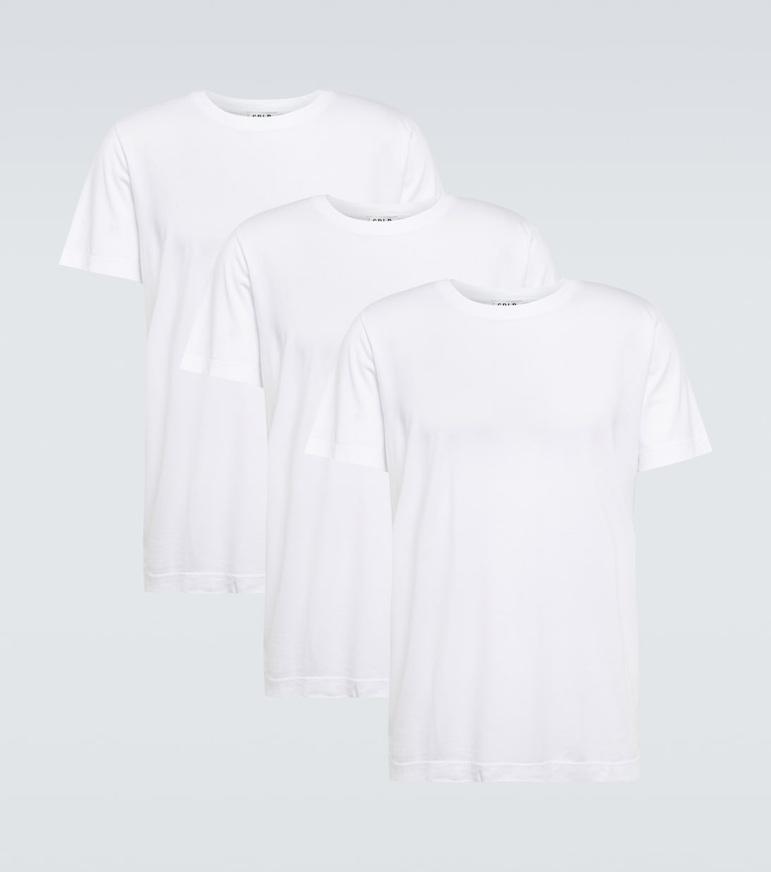 Set aus drei T-Shirts aus Jersey in Weiß - CDLP | Mytheresa