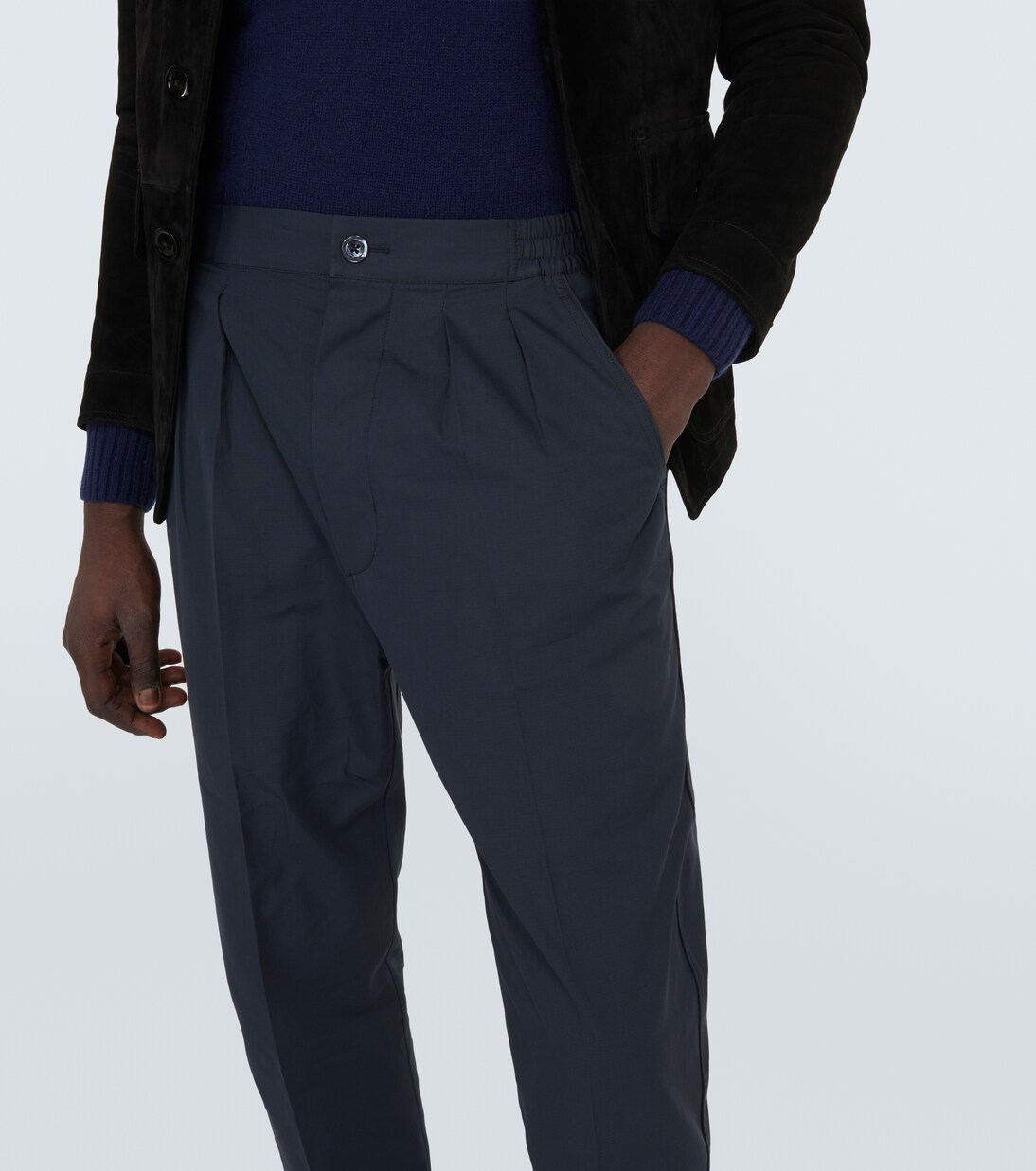 Tom Ford White Cotton Casual Pants
