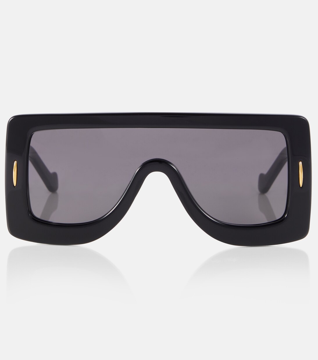 Eckige Sonnenbrille Anagram in Schwarz - Loewe | Mytheresa