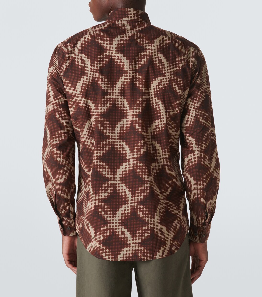 Dries Van Noten Men's Cotton Shirt Black