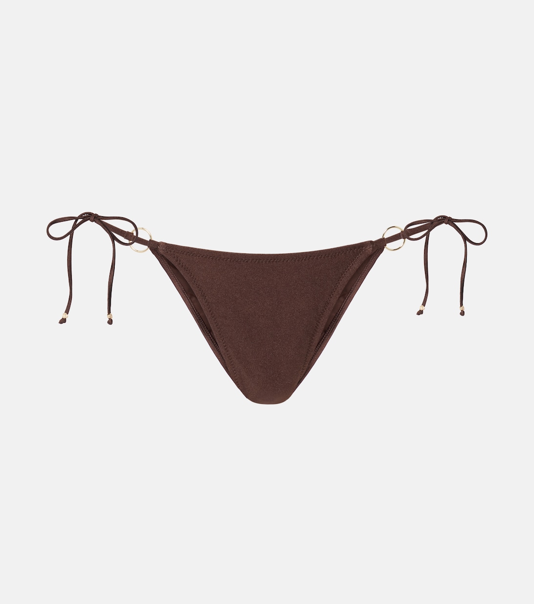 Ringdetail bikini bottoms in brown Bananhot Mytheresa