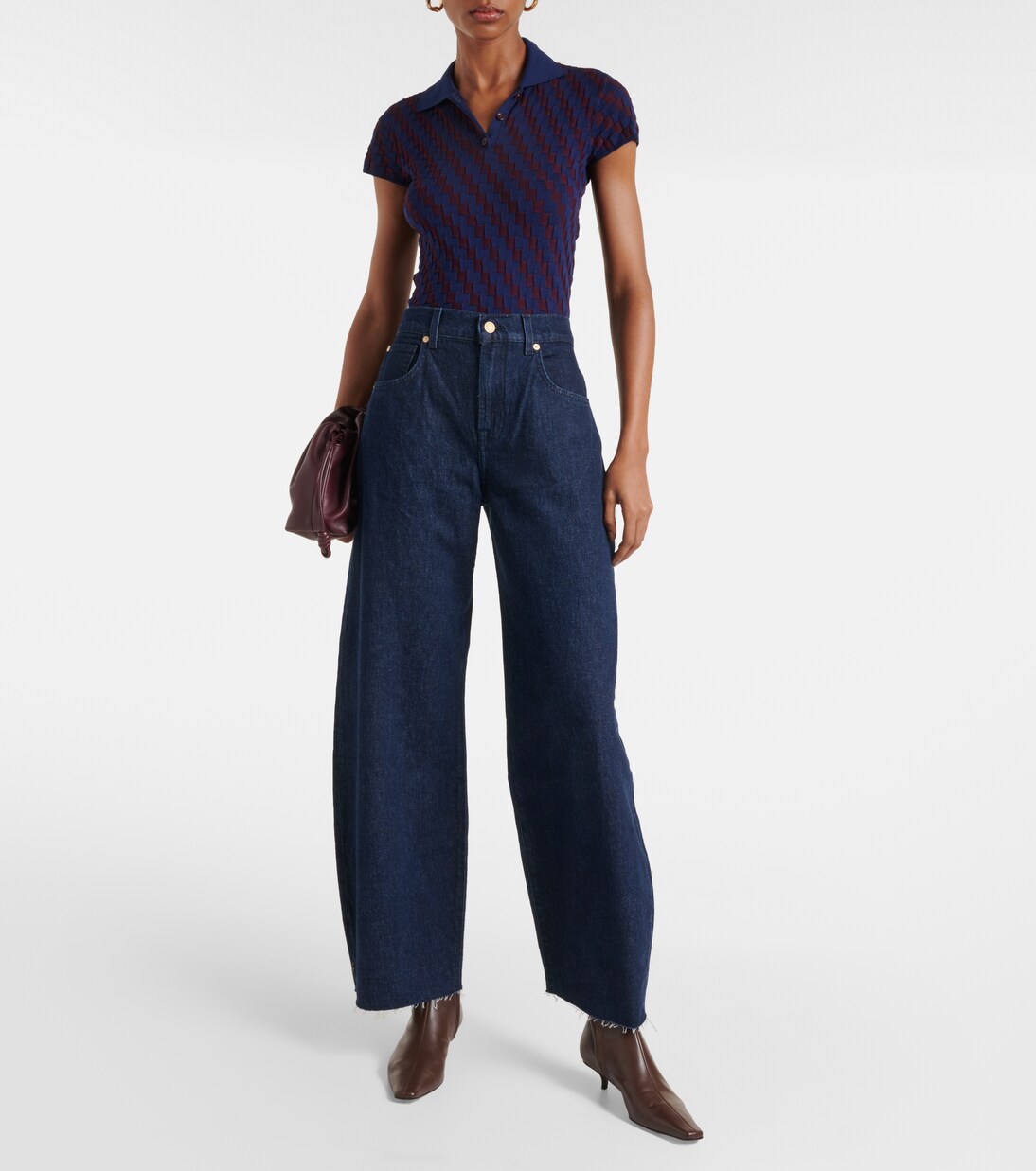 7 For All Mankind Twisted Bonnie Barrel Leg Jean- Radar