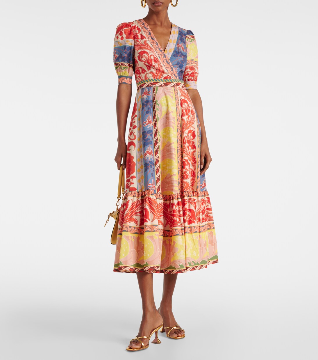 Etro Multicolor Cotton Casual Dress
