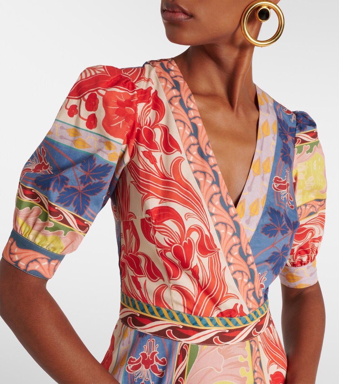 Etro Multicolor Cotton Casual Dress main image 1