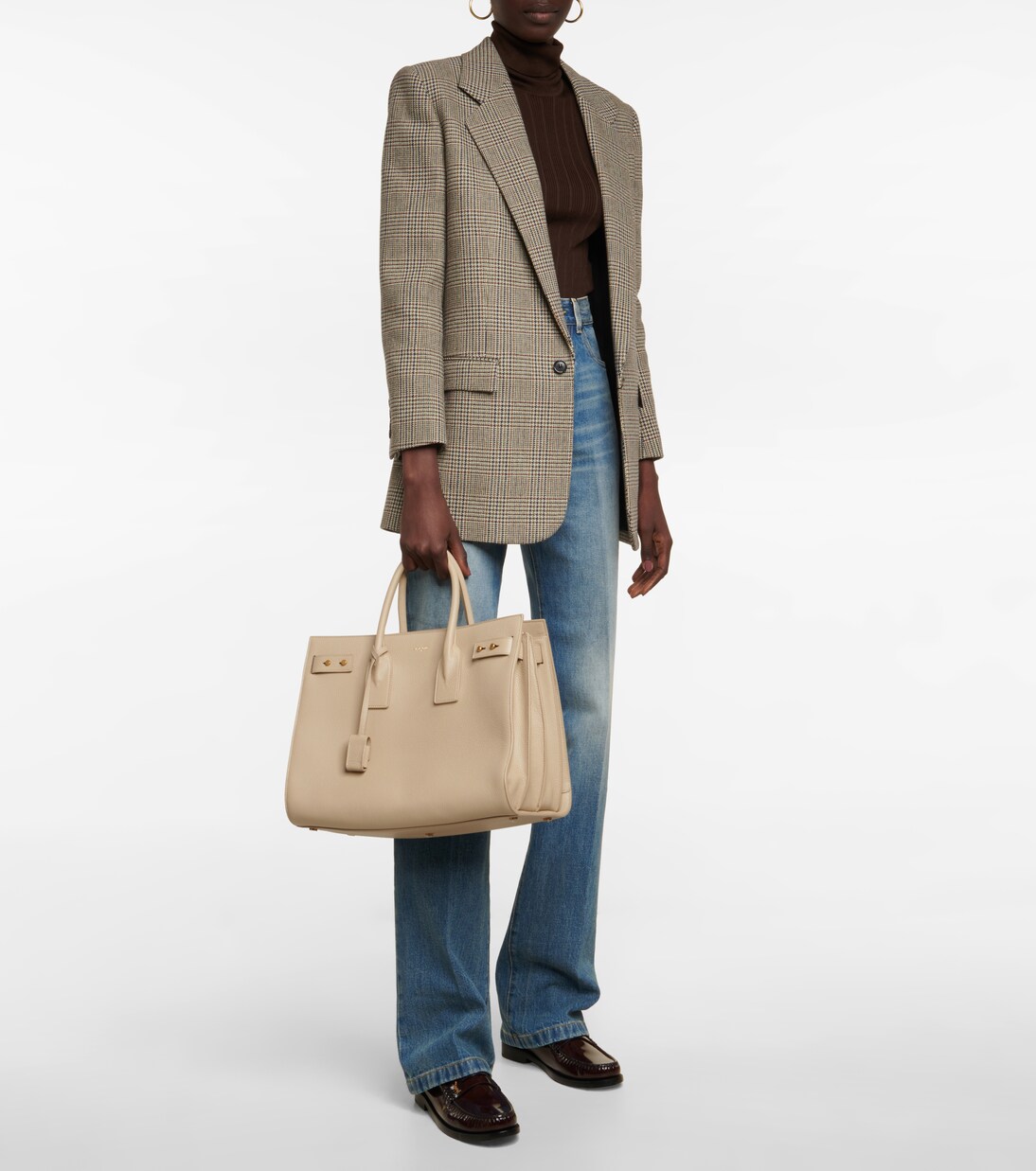 Loafers Le Loafer aus Leder in Schwarz - Saint Laurent | Mytheresa 