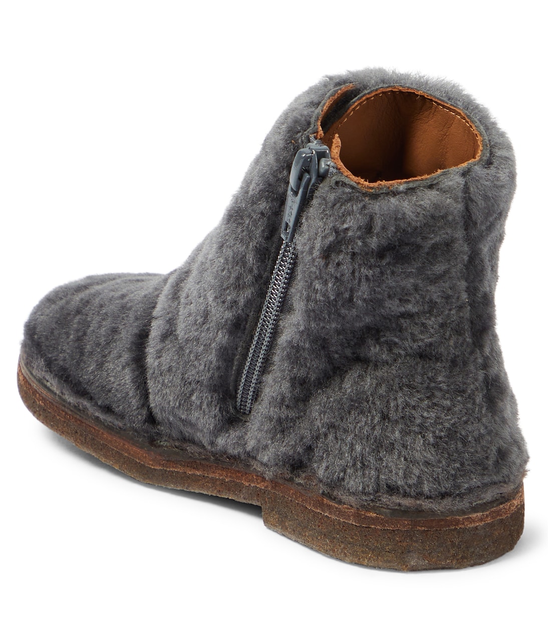 shearling ankle boots