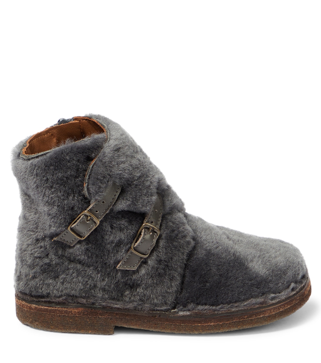 shearling ankle boots