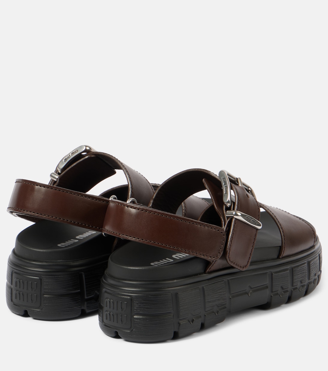 Miu Miu Brown Sandal Heels main image 1