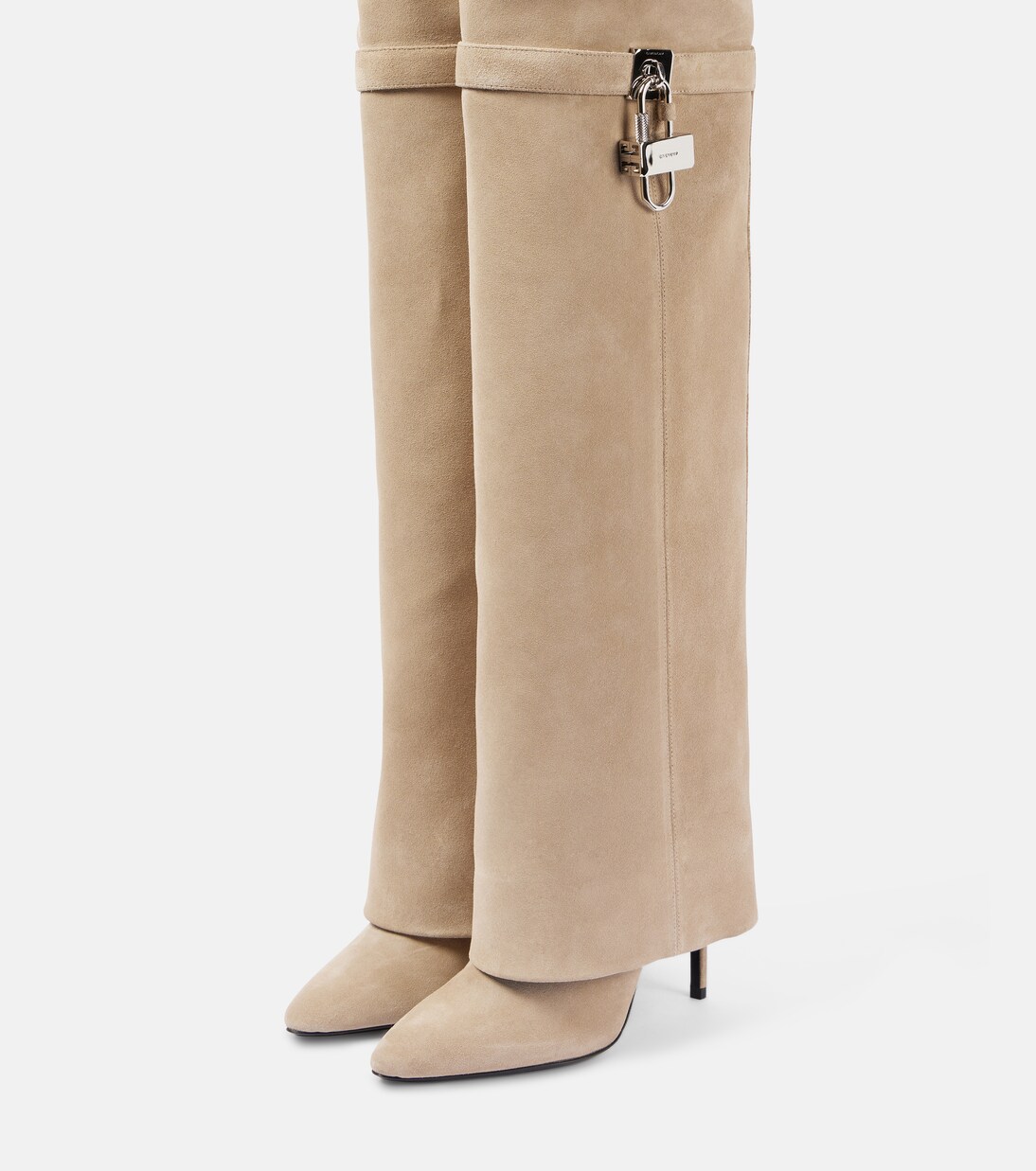 givenchy shark boots beige