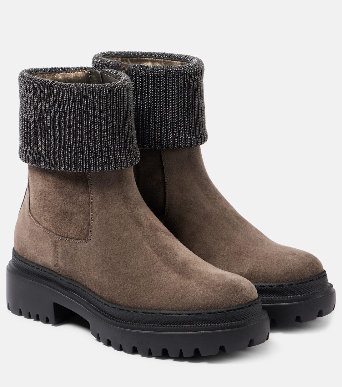 embellished chelsea boots