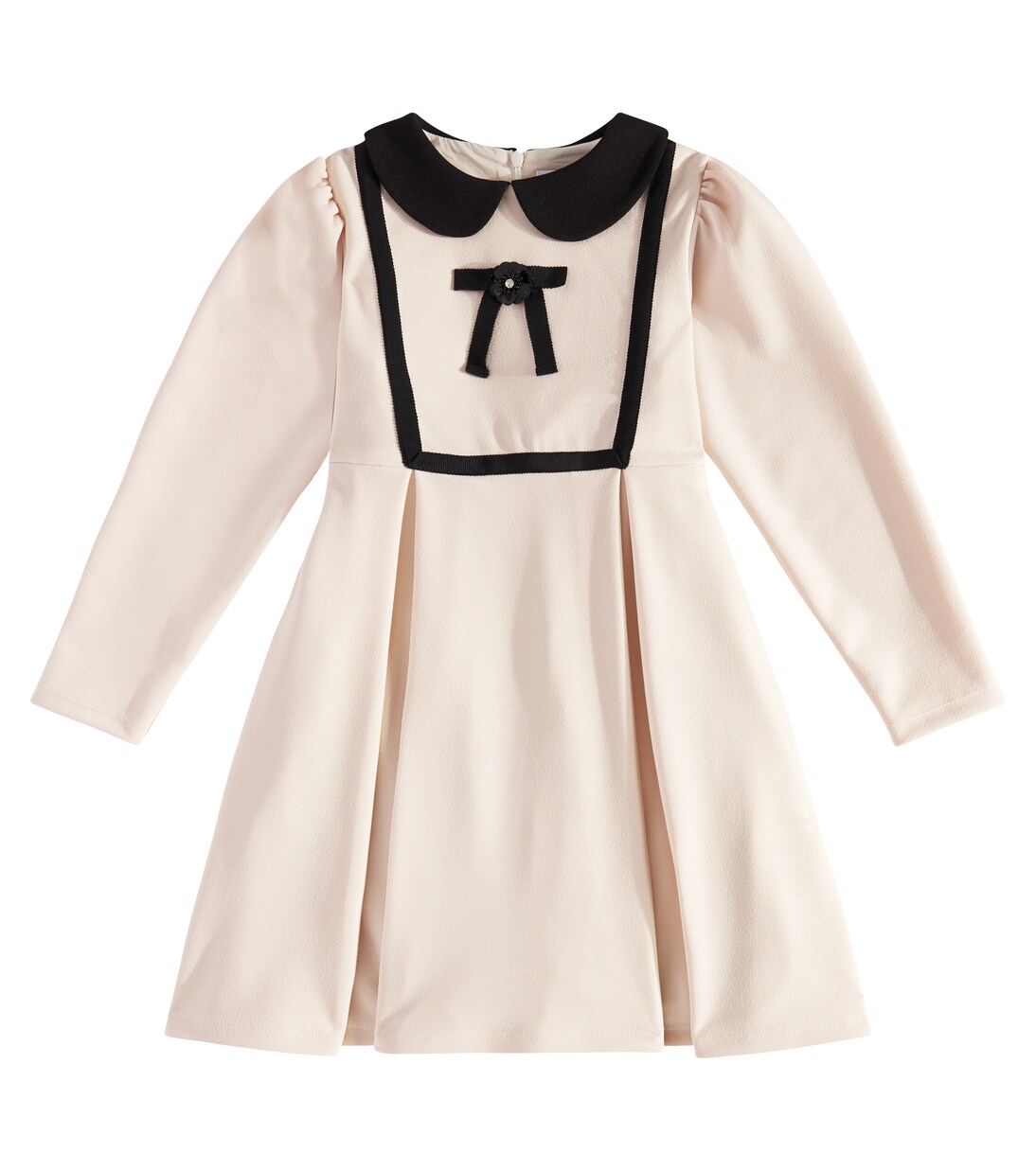 Pleated Dresses with Bow tie- PS main image 0