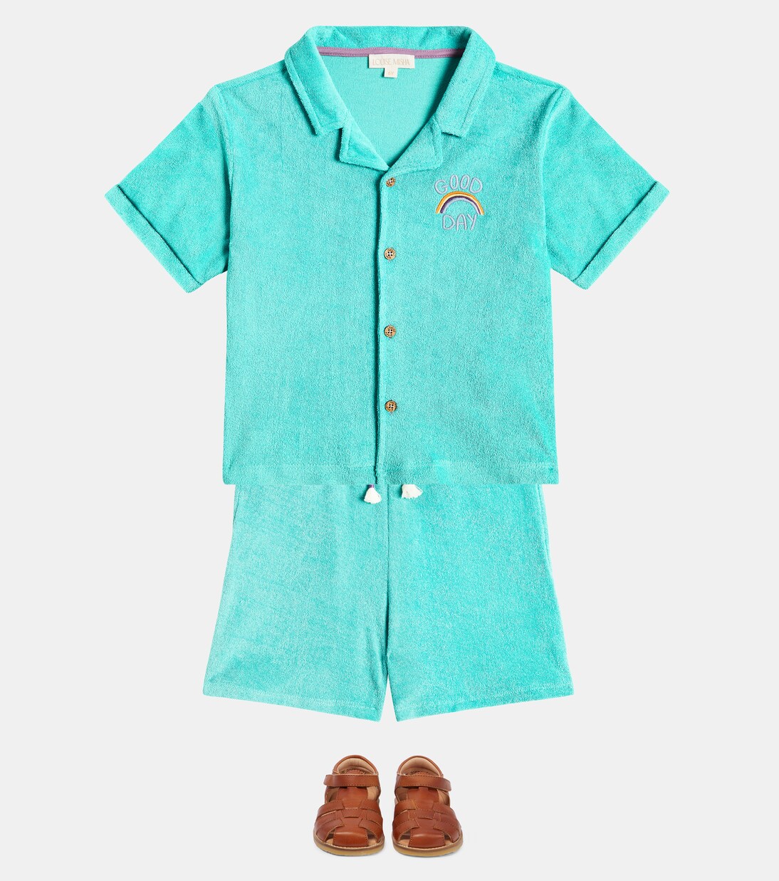 Alov cotton shirt in blue - Louise Misha | Mytheresa