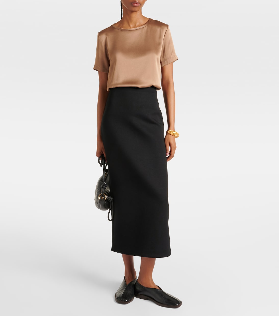 Rebecca top in brown - S Max Mara | Mytheresa