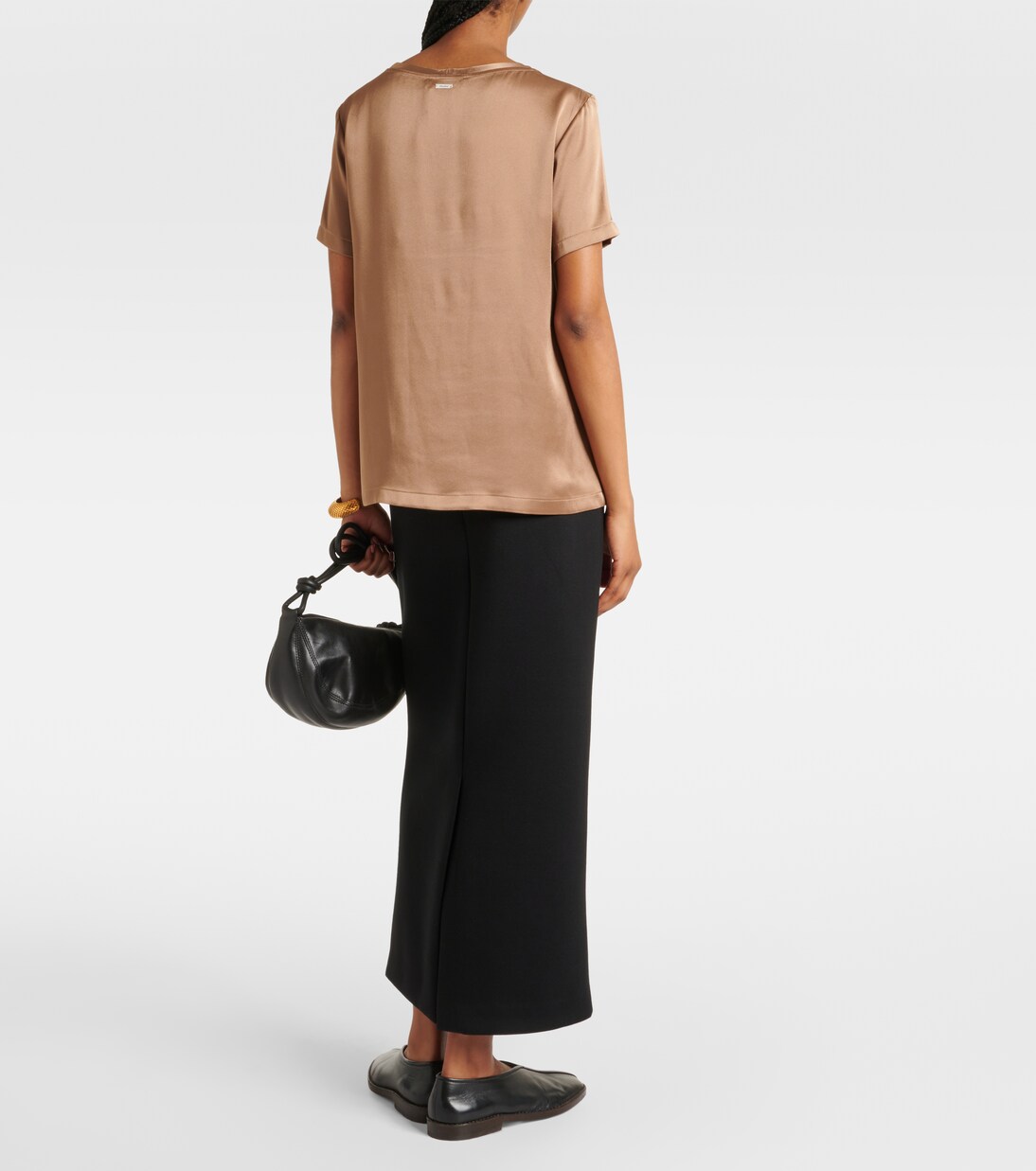 Rebecca top in brown - S Max Mara | Mytheresa