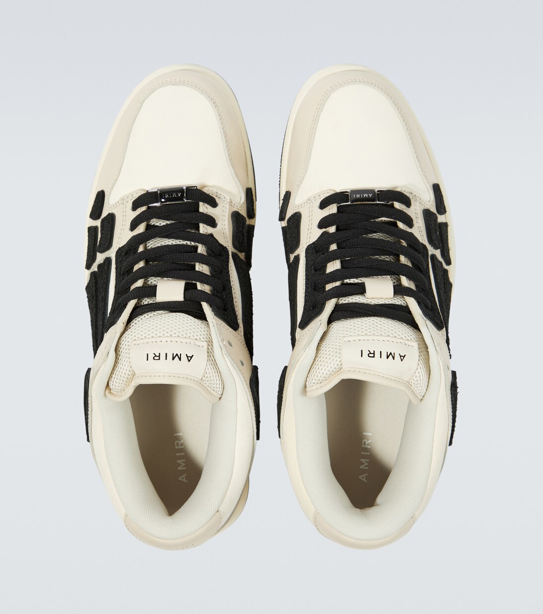 Chunky Skel leather low-top sneakers | Amiri