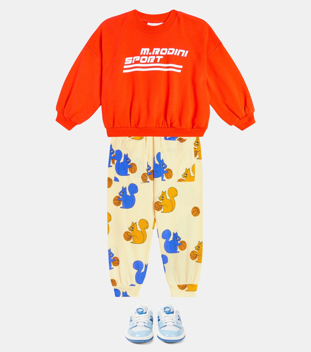 550 leather sneakers in blue - New Balance Kids | Mytheresa 