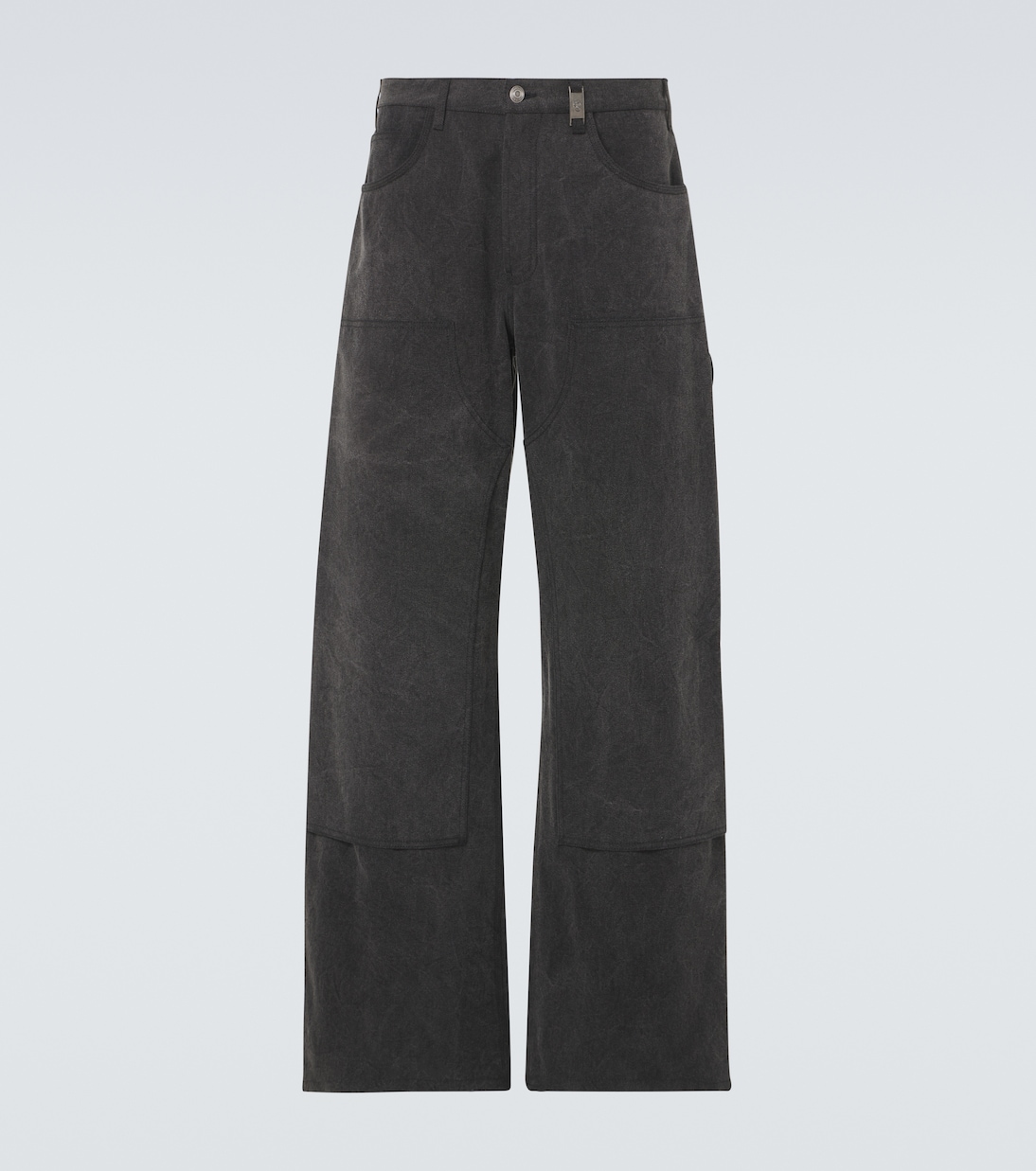 Wide-Leg Jeans Carpenter in Schwarz - Alexander Mc Queen | Mytheresa