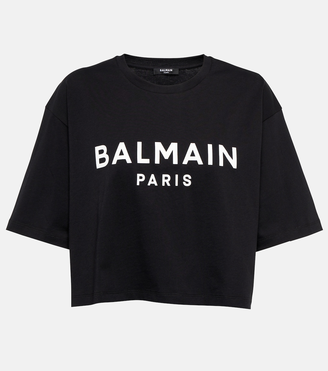 Balmain Women's Cropped Shirt Black main image 1