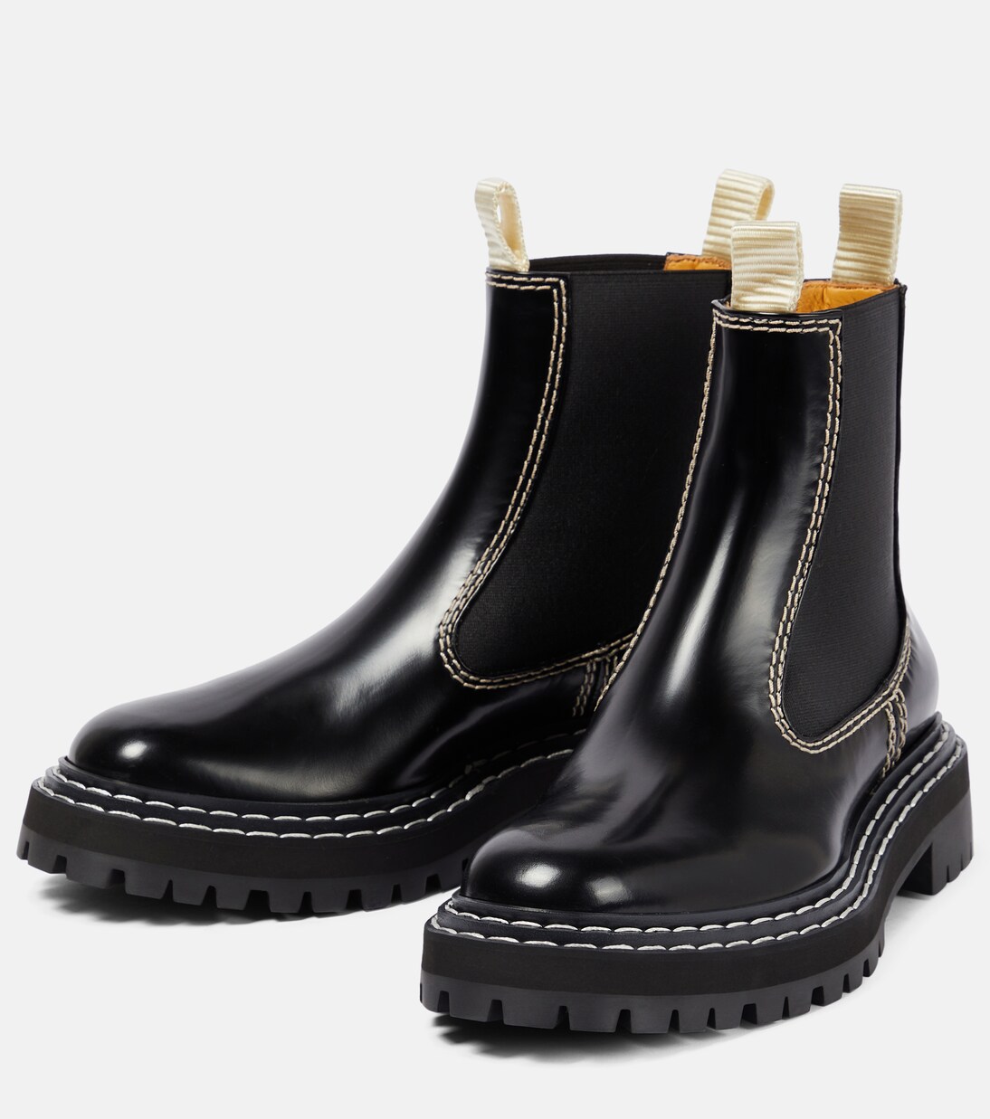 proenza schouler leather ankle boots