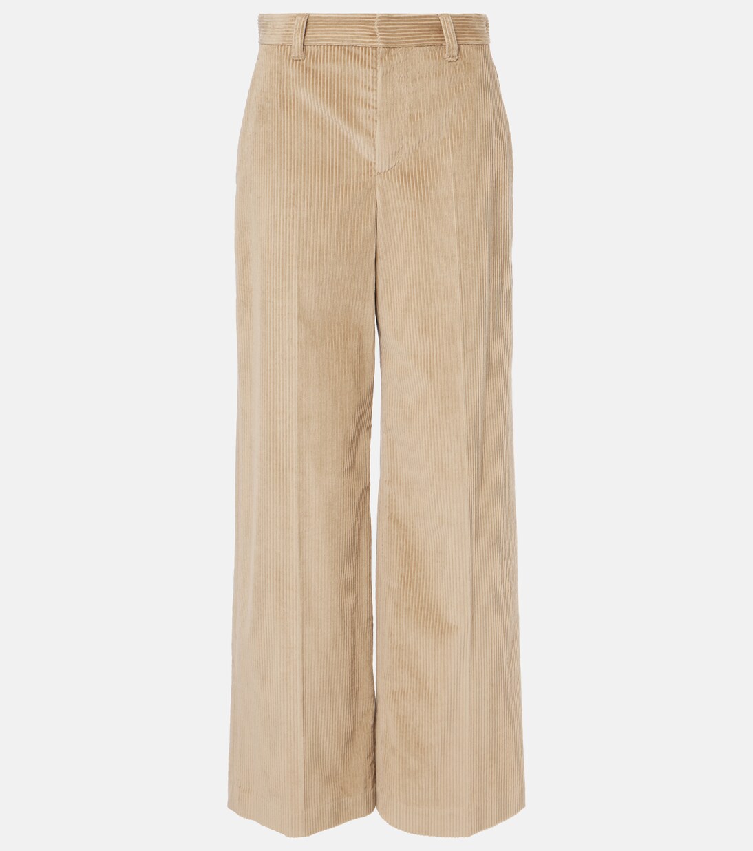 Pantalon Brunello Cucinelli Beige Taille 36 - Occasion Très Bon état - Coton