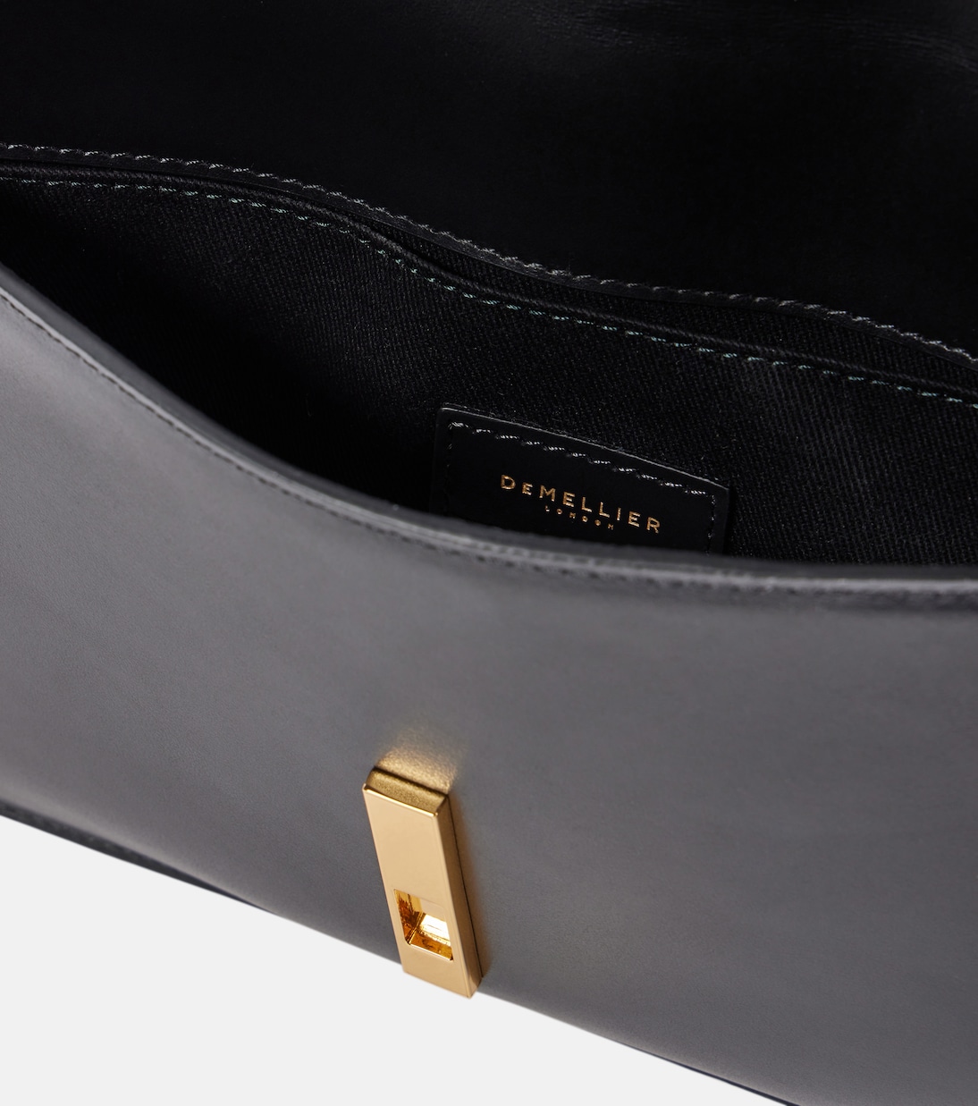 Clutch Tokyo aus Leder in Schwarz - De Mellier | Mytheresa