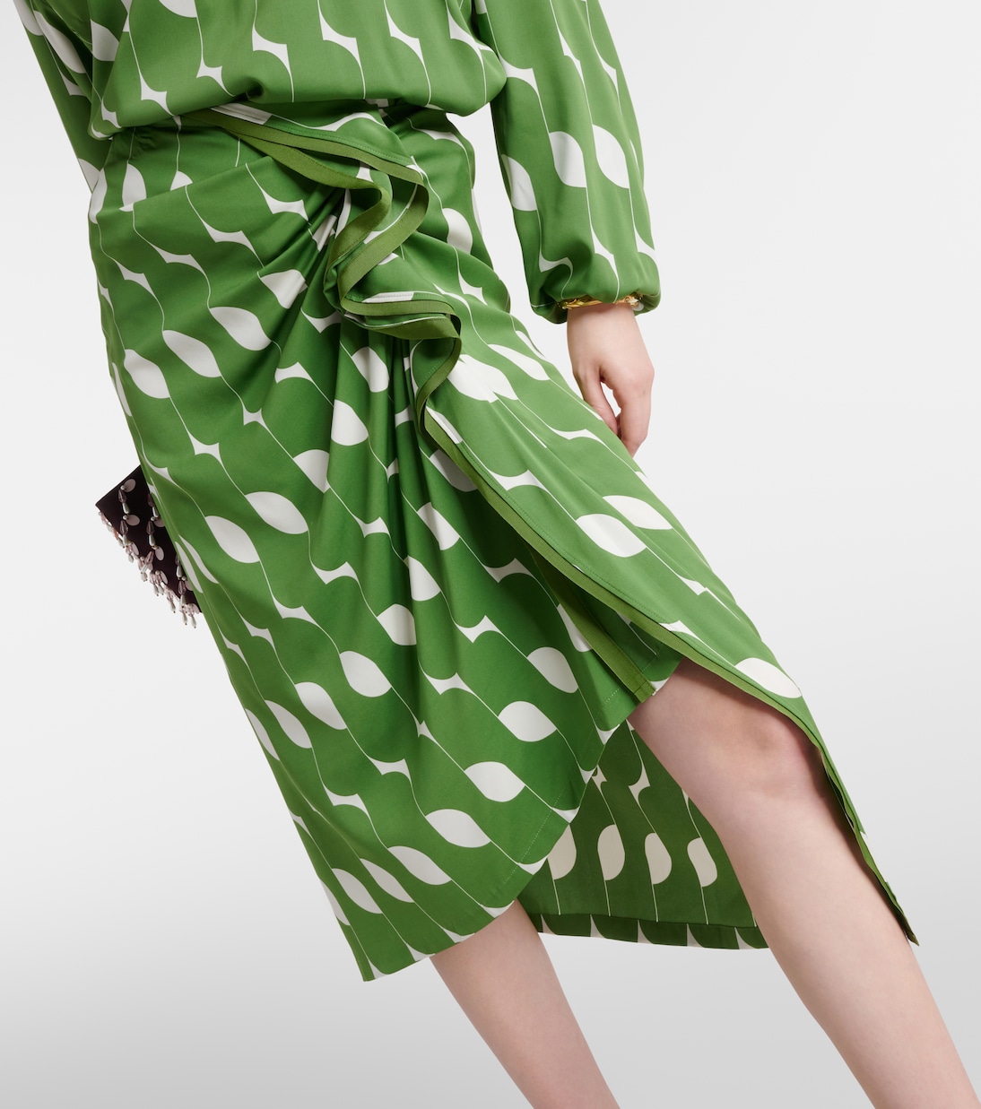Dries Van Noten Herchive Skirt D Green main image 0