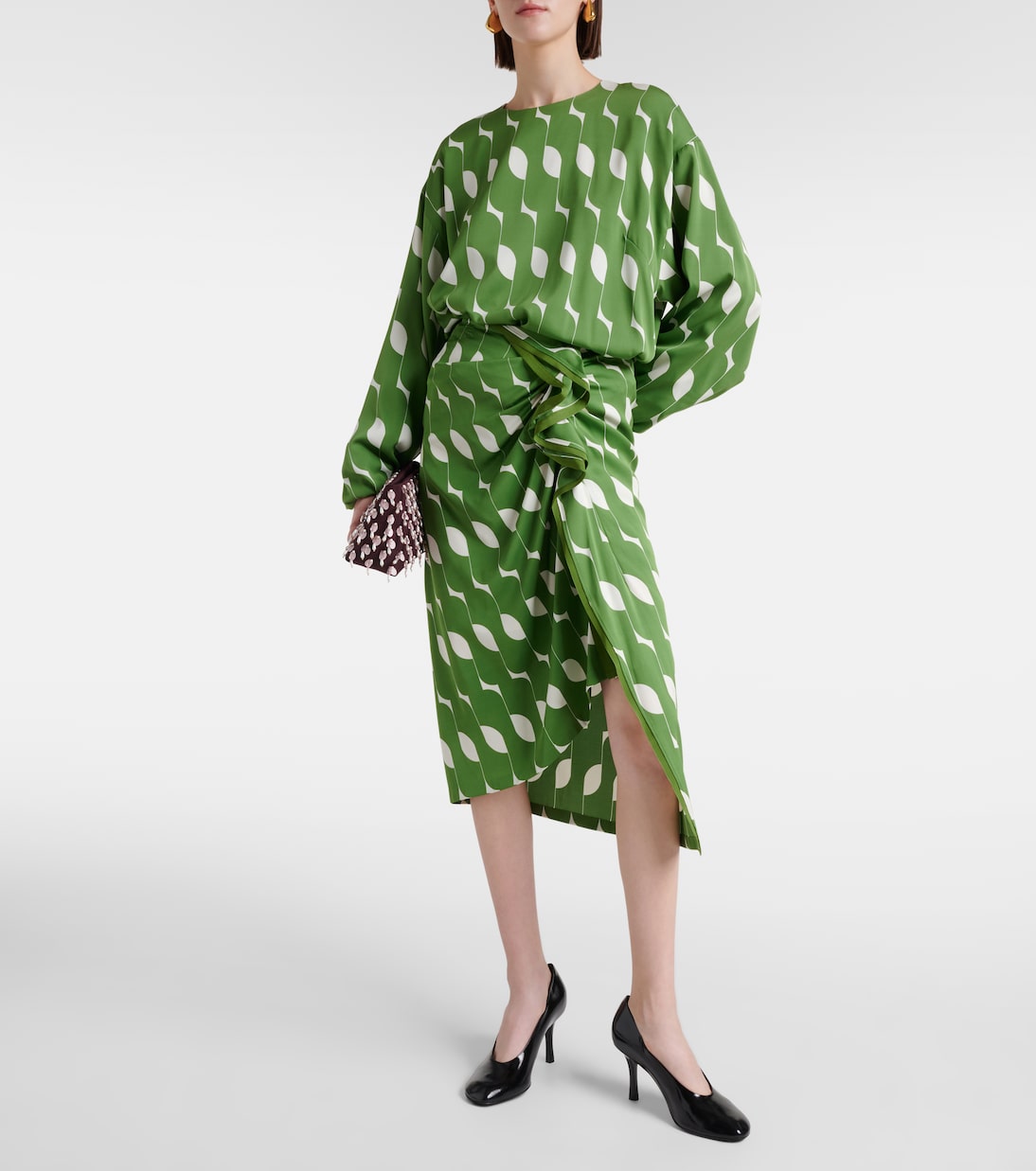 Dries Van Noten - Woman - Green - Skirt