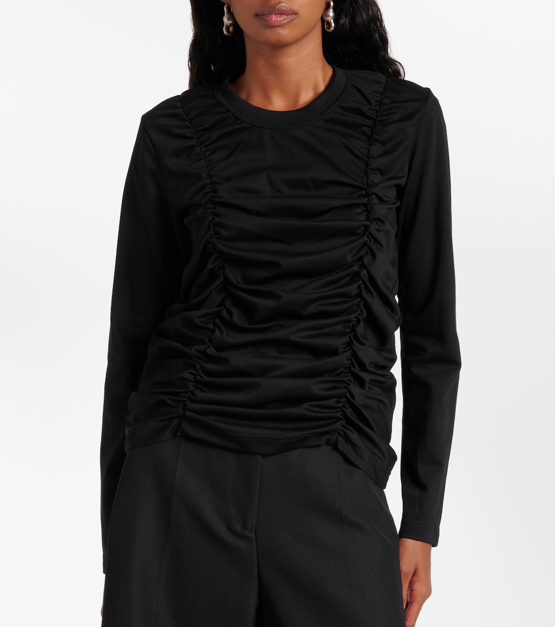 Niraya Woven Cotton Sleeveless Top
