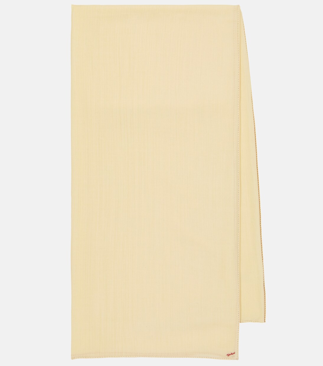 Schal Monia aus Wolle in Gelb - The Row | Mytheresa 