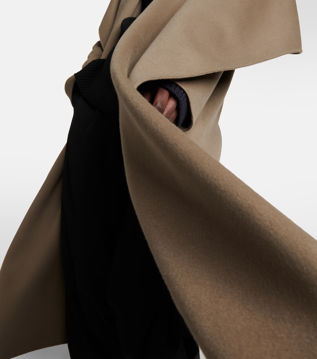 Mantel Adia aus Kaschmir in Beige - The Row | Mytheresa