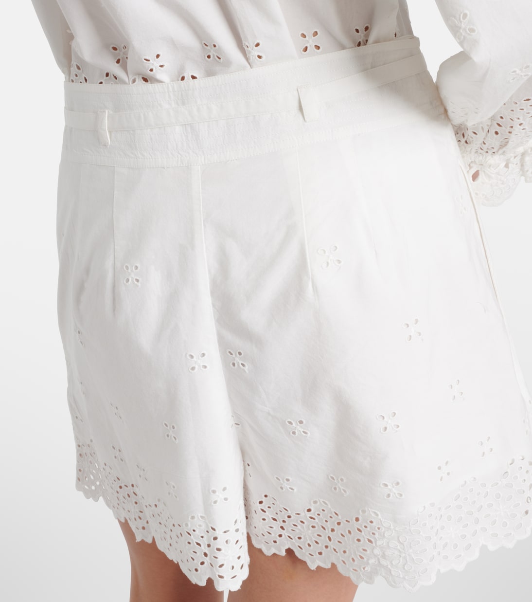 Shorts Sabine aus Baumwolle in Weiß - Ulla Johnson | Mytheresa