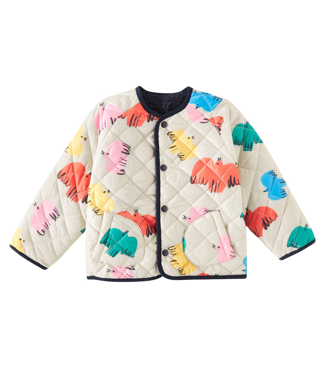 Bellerose - Veste Réversible Habitat - Bleu marine | Smallable