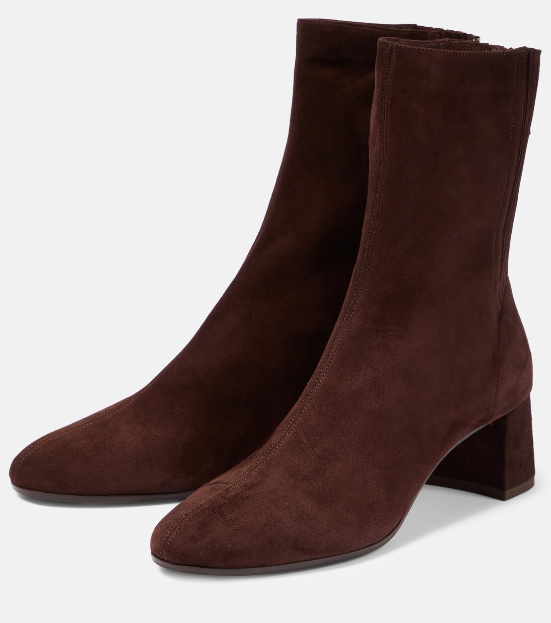 Ankle Boots Saint Honore in Braun - Aquazzura | Mytheresa