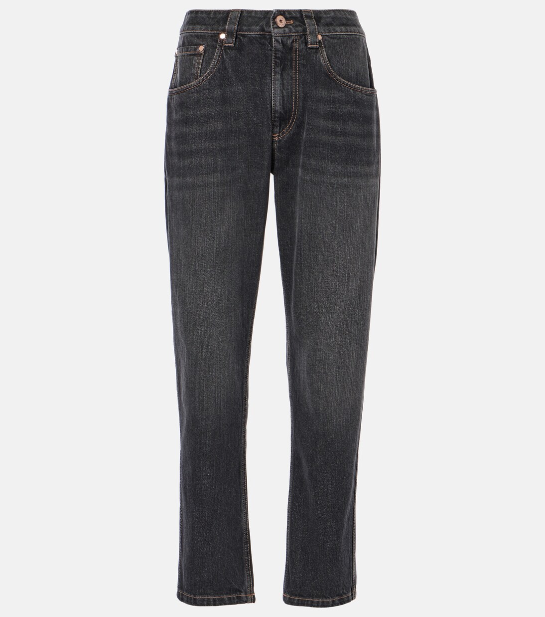 Straight Jeans in Schwarz - Brunello Cucinelli | Mytheresa