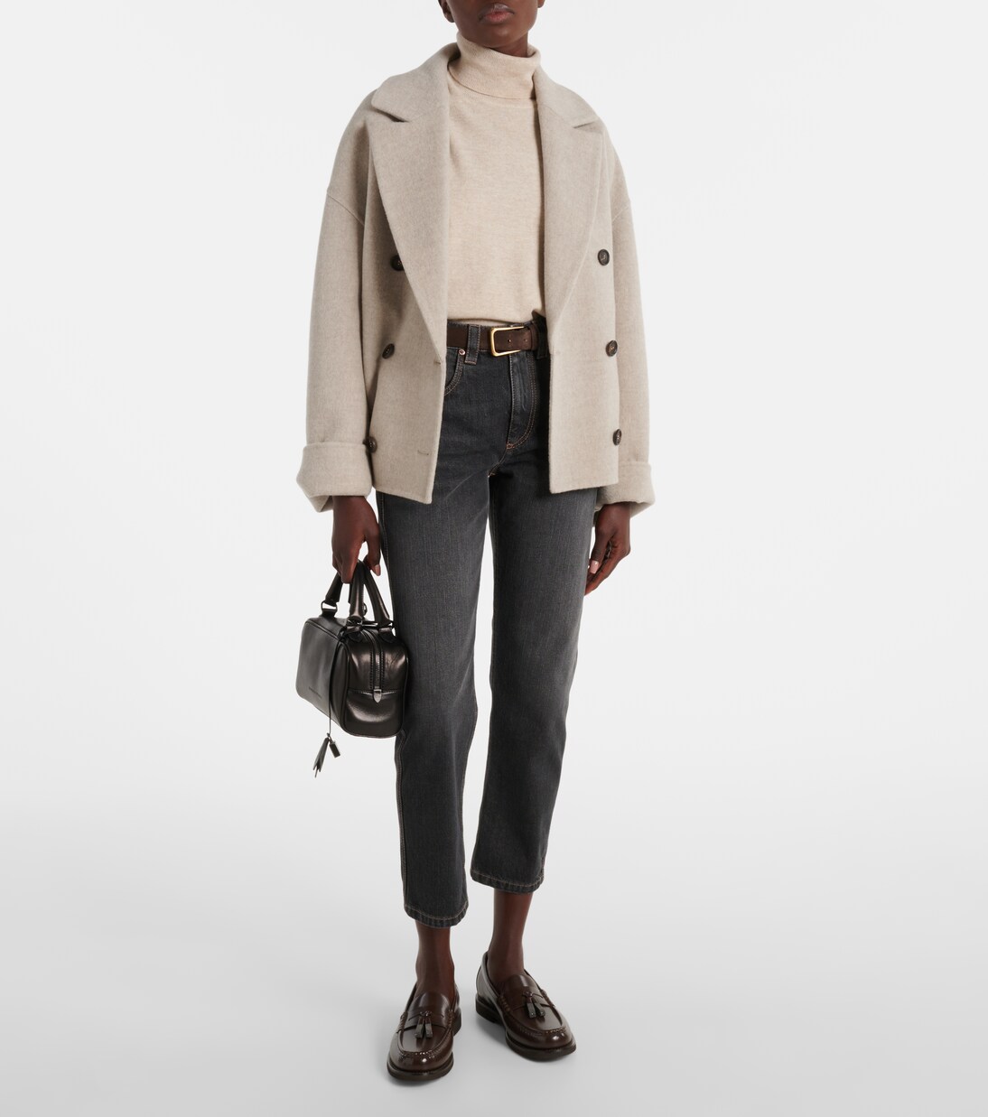 Straight Jeans in Schwarz - Brunello Cucinelli | Mytheresa