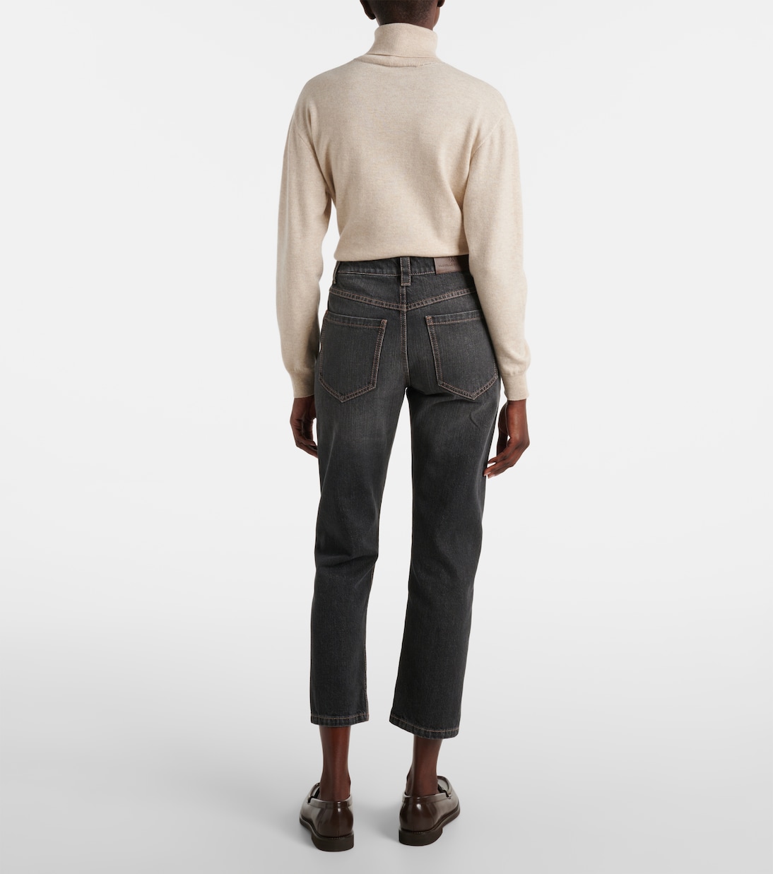 Straight Jeans in Schwarz - Brunello Cucinelli | Mytheresa