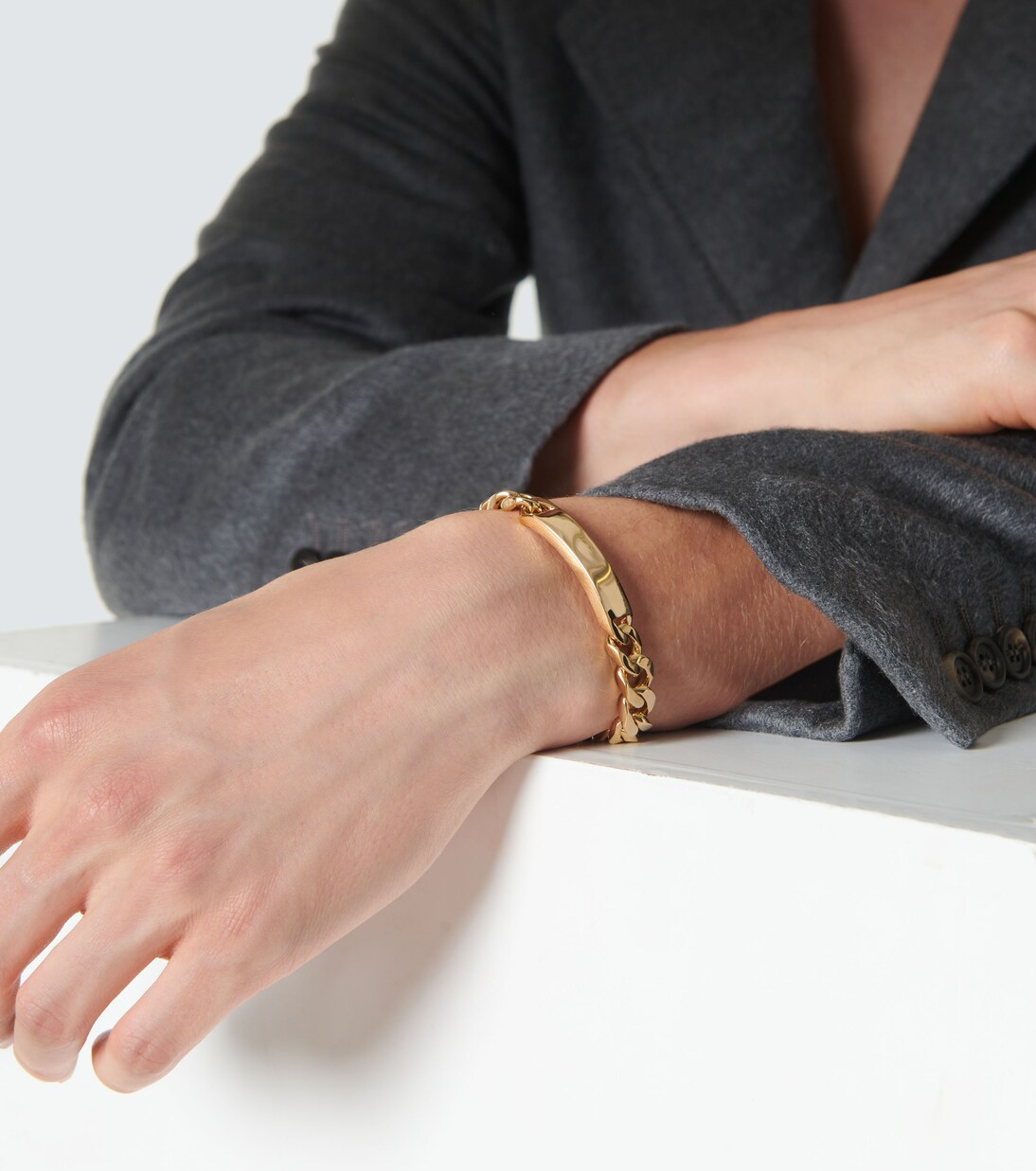 The Casey 18K Plated Chain Bracelet - Gold main image 1