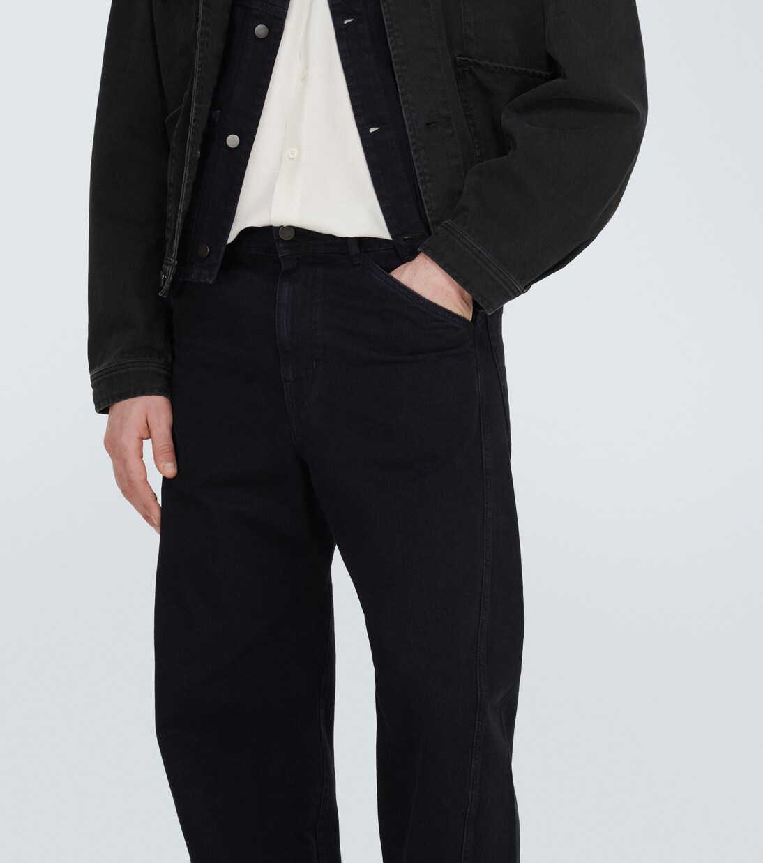Carpenter straight jeans in blue - Lemaire | Mytheresa