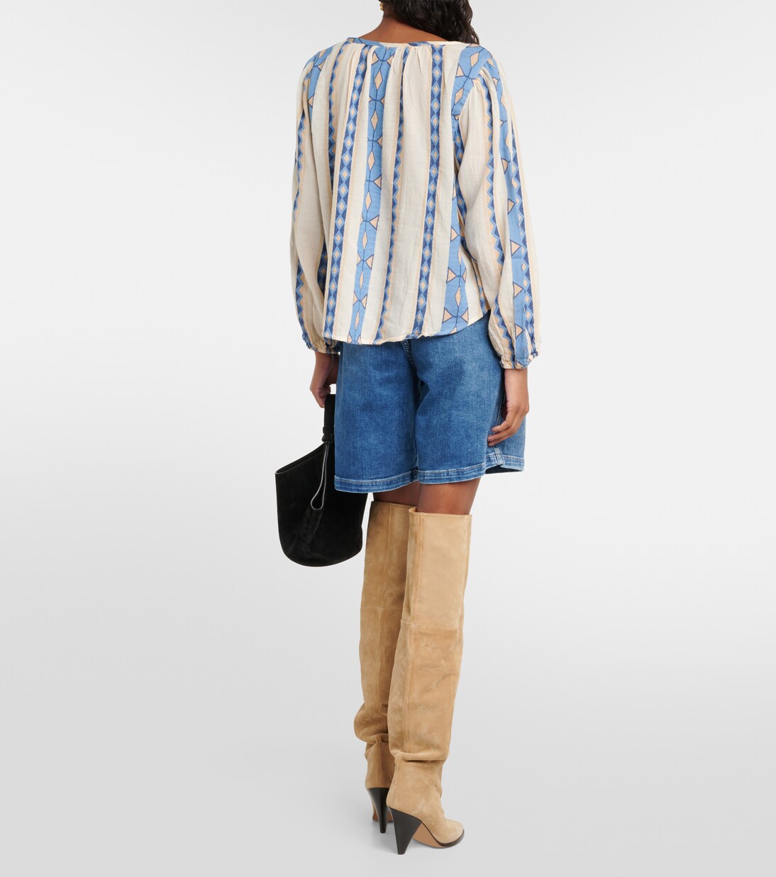 Printed Cotton Aspen Blouse