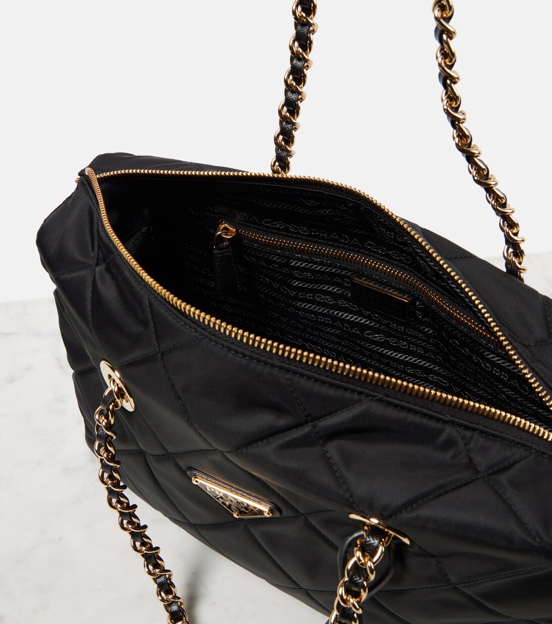 Prada 2000s Archive Nylon 'O' Ring Handle Bag (s)