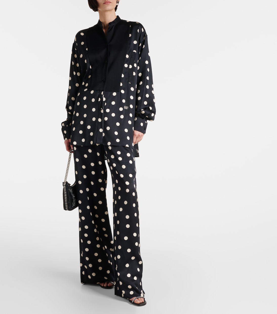 Polka-dot blouse in black - Stella Mc Cartney | Mytheresa
