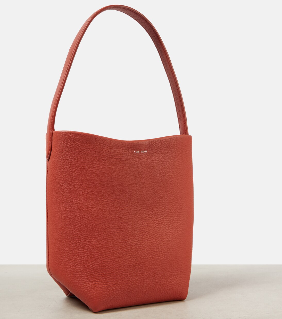 Small red tote bag top