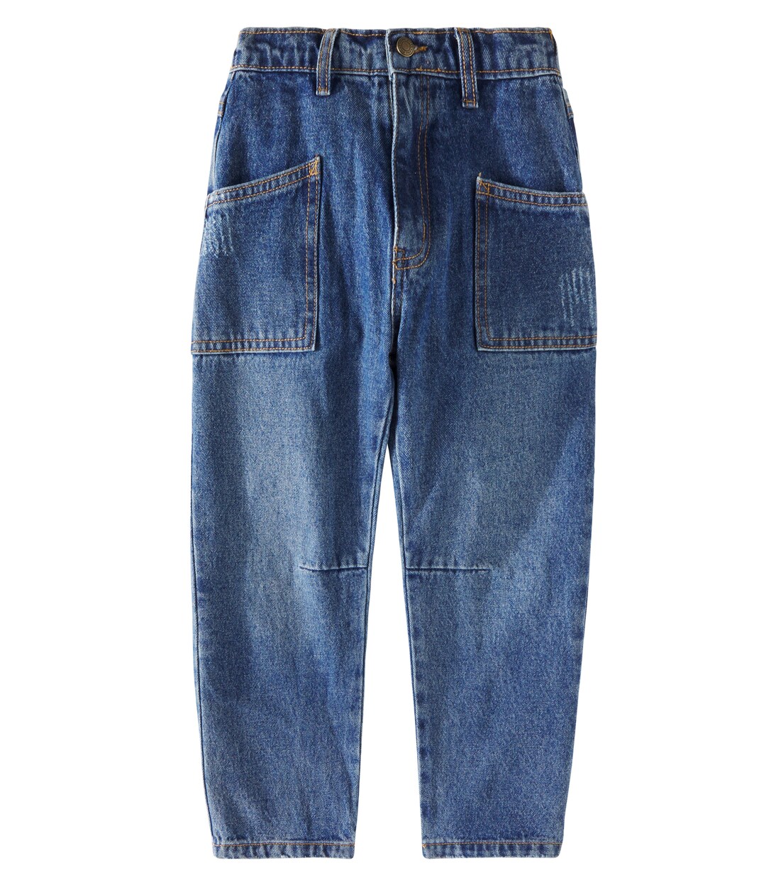 Rylee + Cru Wide Leg Pants in Marine Gingham