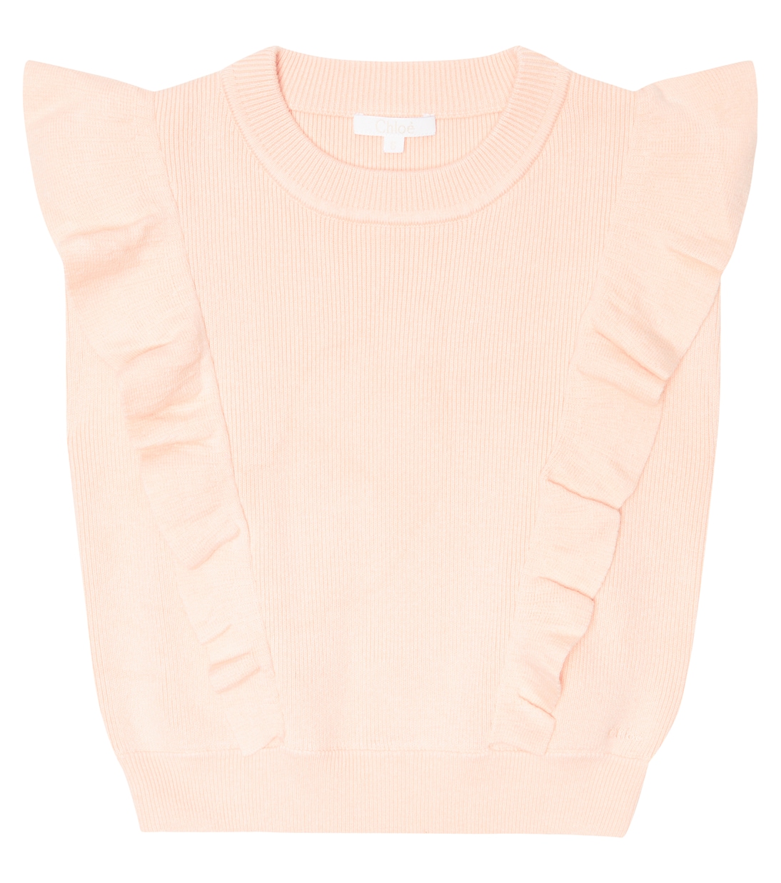 Chloe Childrens Girls Sweater Gray