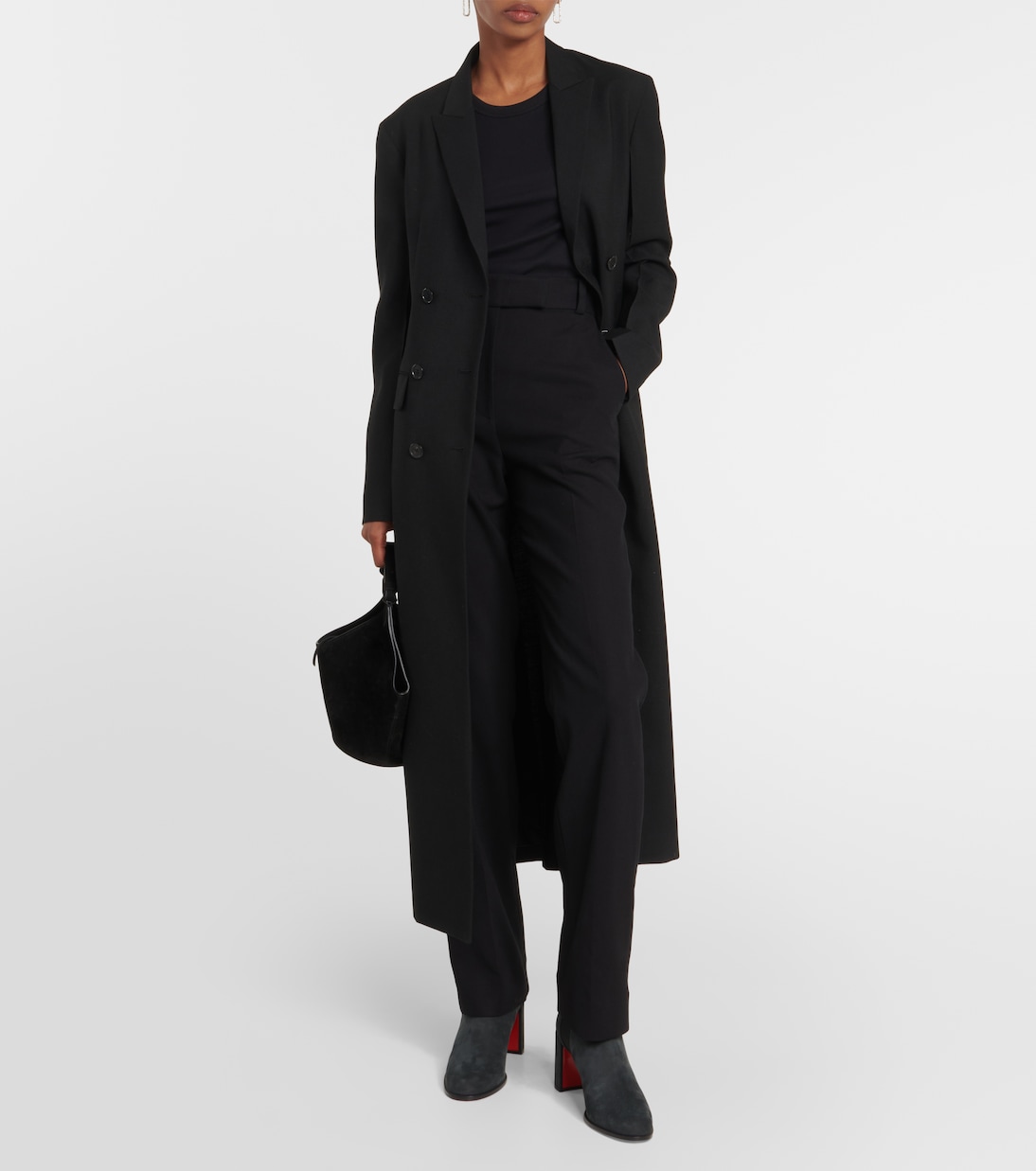 CL 25C Chelsea Booty Lug Black Suede 167683